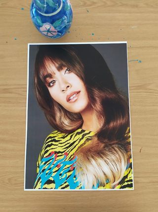 Póster lámina Aitana