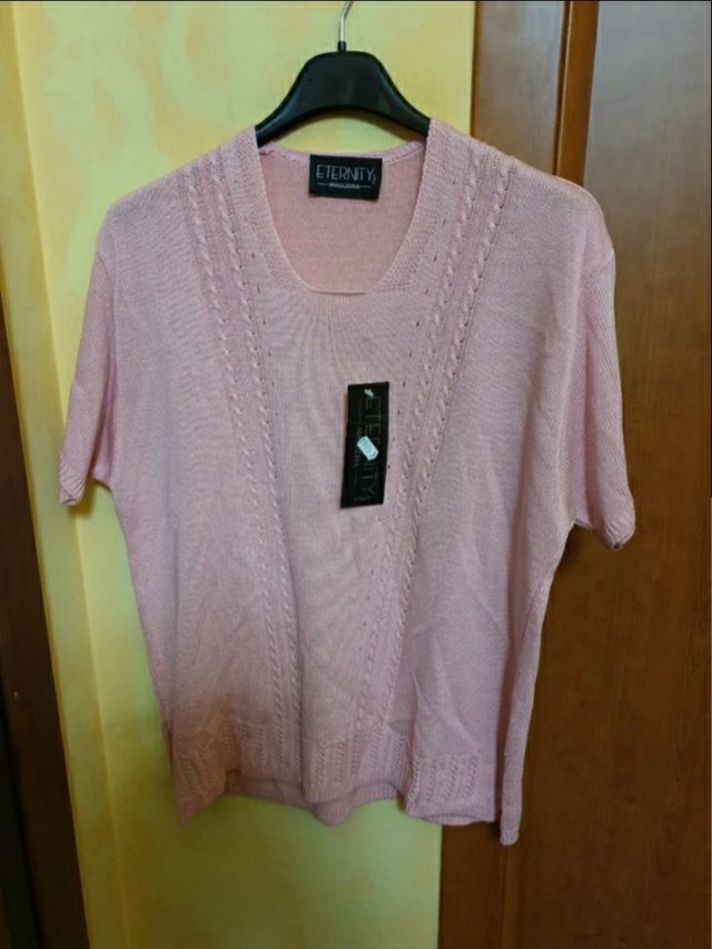 Maglia maniche corte donna Tg.L nuova