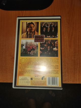 VHS El Club de los Poetas Muertos