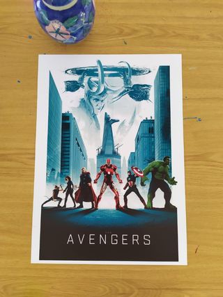 Póster lámina Marvel