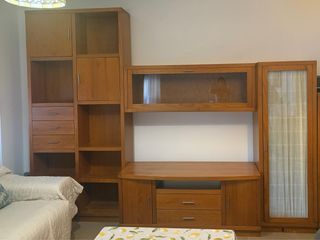 Muebles salón madera maciza