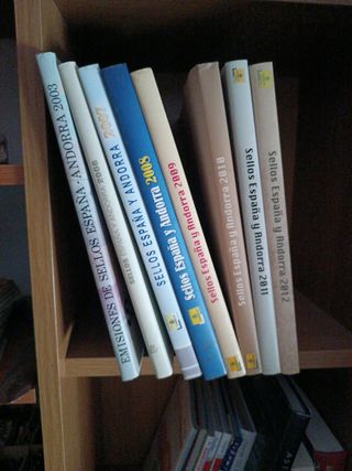 Libros Sellos España & Andorra FNMT.