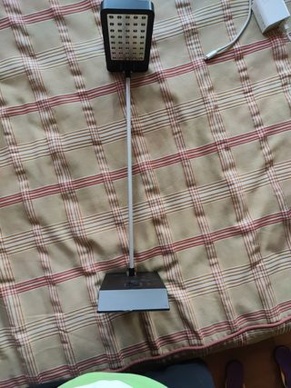 Flexo LED negro - lámpara escritorio SIN CABLE