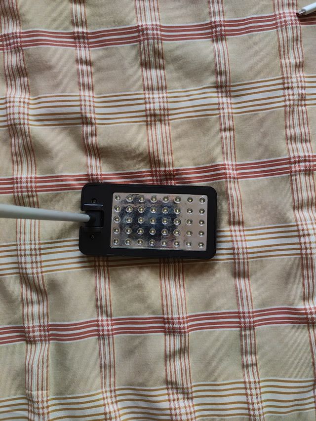 Flexo LED negro - lámpara escritorio SIN CABLE