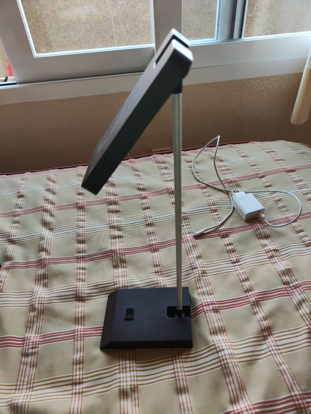 Flexo LED negro - lámpara escritorio SIN CABLE