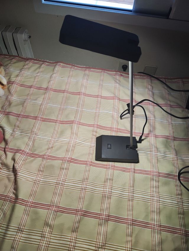 Flexo LED negro - lámpara escritorio SIN CABLE