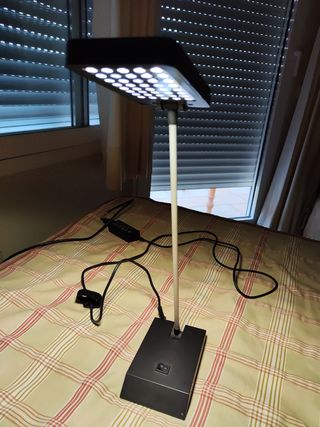 Flexo LED negro - lámpara escritorio SIN CABLE