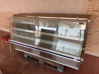 Vitrina refrigerada acero inoxidable