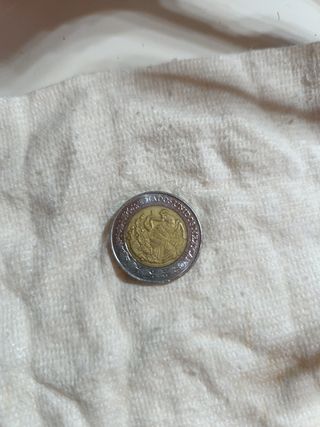 Moneda 5 pesos mexicanos