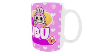 Tazza Labubu: Mug rosa