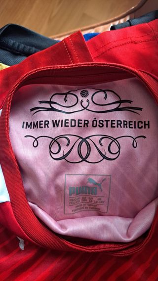 Camiseta Austria selección roja (14 años / 164 cm