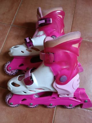 Patines linea rosa