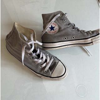 Converse grises altas