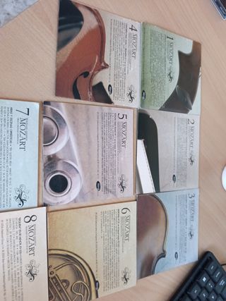 8 CDs Clásicos Mozart