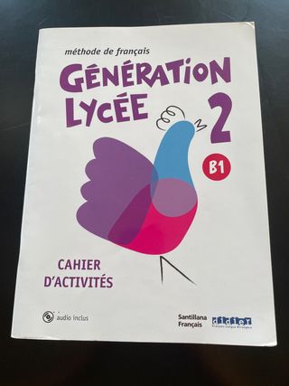 GENERATION LYCEE A2/B1 CAHIER+CD