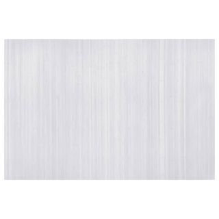 vidaXL Biombo divisor bambú blanco 250x165 cm