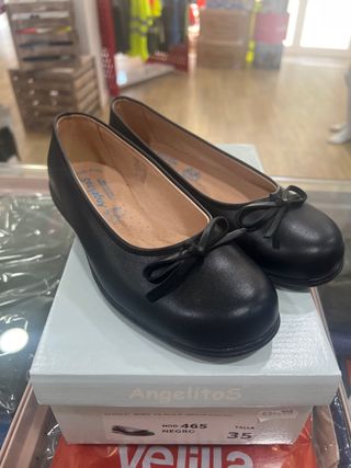 Angelitos - Manoletinas negras