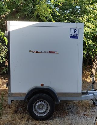 Remolque isotermo de 1 eje 1300 kg nuevo