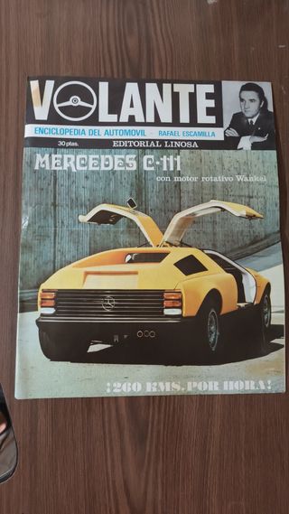 Revista volante Mercedes c111
