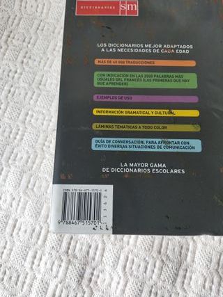 Diccionarios castellano español inglés francés