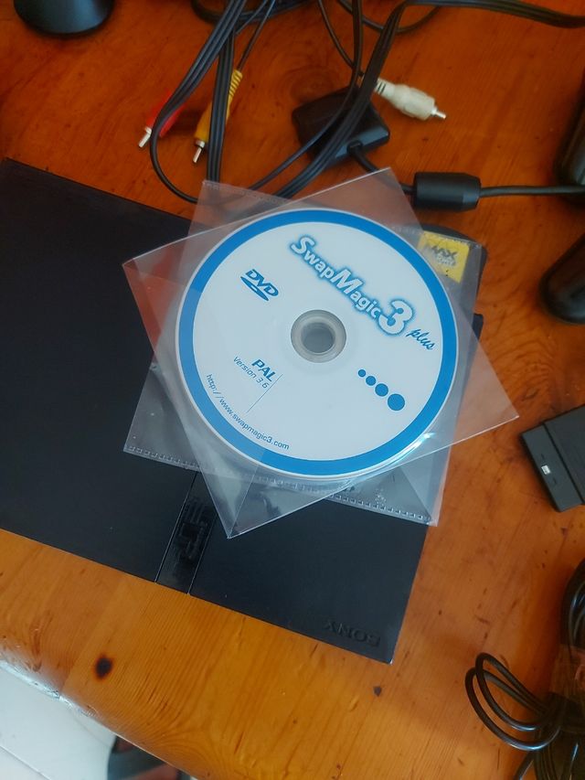 PS2 (PlayStation 2) nera