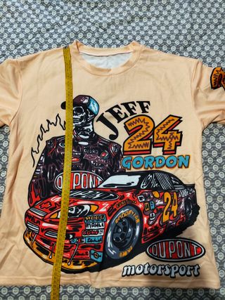 T-Shirt Jeff Gordon #24 - Tg L/M