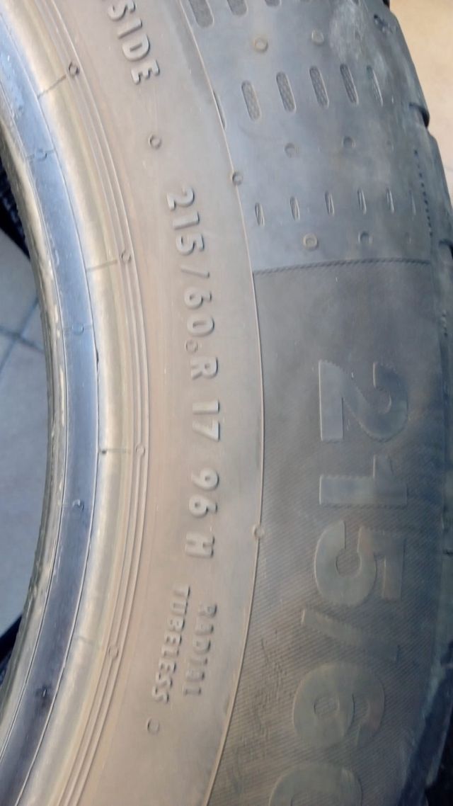 Neumáticos de ocasion 215/60R17