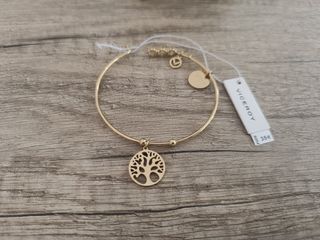 Pulsera VICEROY acero dorada árbol de la vida 