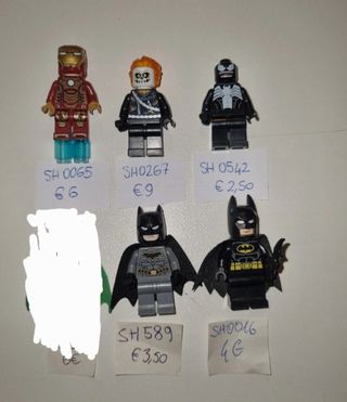 Lego Minifigure Super Eroi: Batman & altri