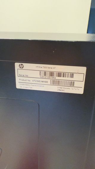 HP 7300 + Monitor 19”