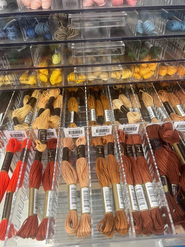 Filati ricamo Anchor: 30 colori