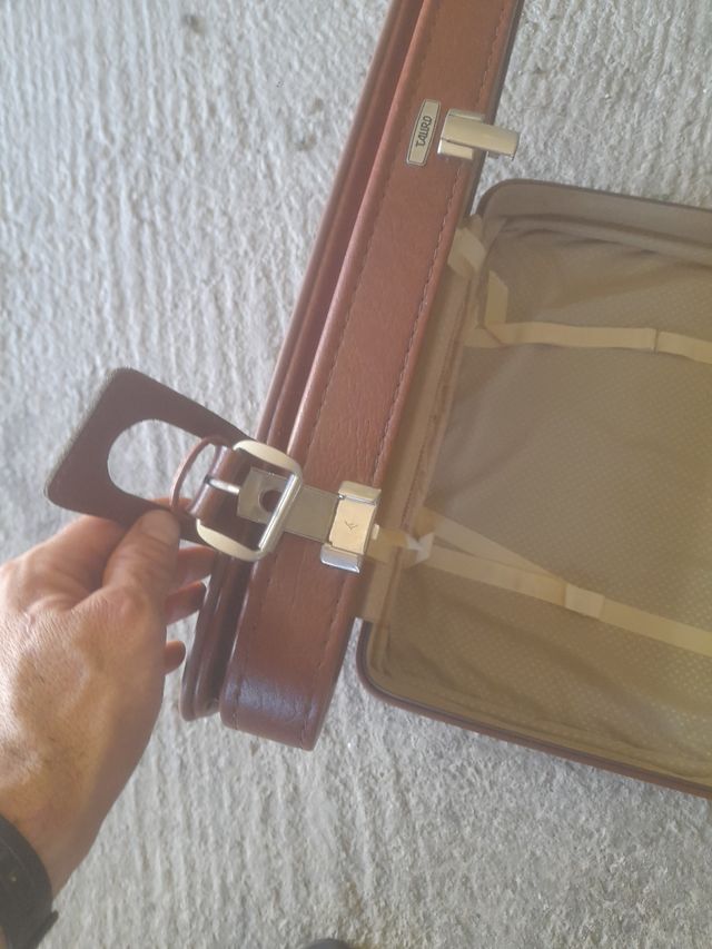 Maletas vintage TAURO marrones