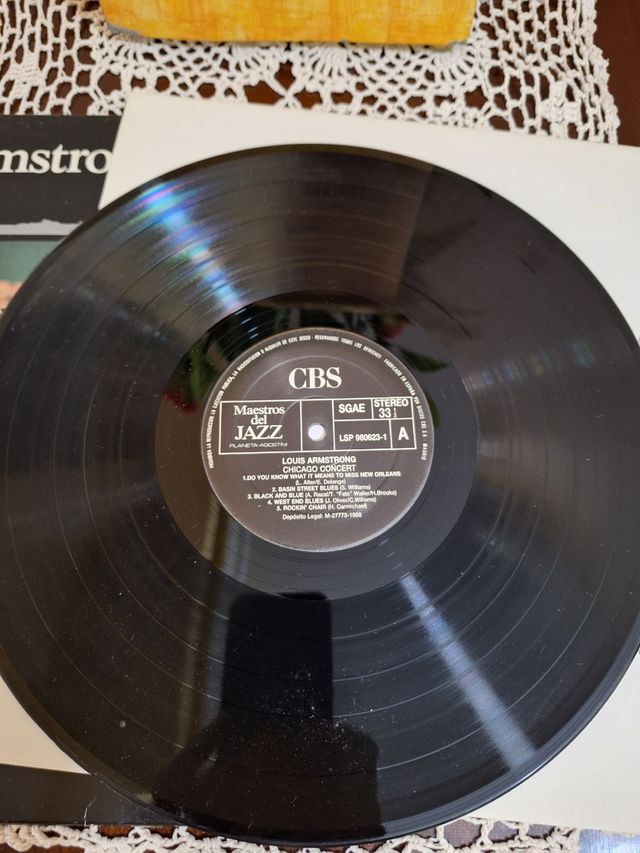 Louis Armstrong - Concerto di Chicago LP