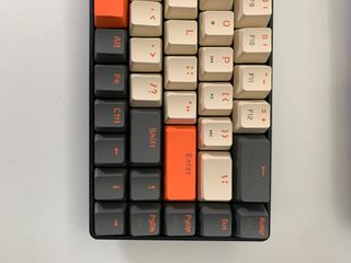 Teclado mecánico Ziyoulang - Beige/Naranja