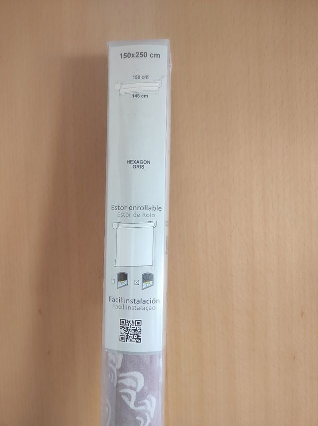 Estor enrollable HEXAGON  150x250cm
