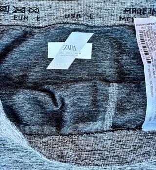 Shorts Zara Uomo Tg.L Grigio
