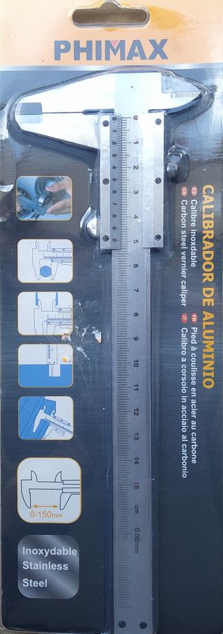 Paquímetro Inox - Novo