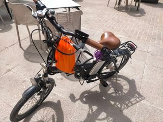 Bicicleta eléctrica plegable