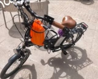 Bicicleta eléctrica plegable