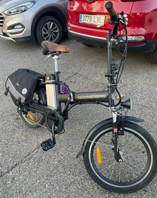 Bicicleta eléctrica plegable