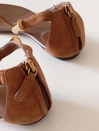 Sandali Gucci - Marrone/Oro