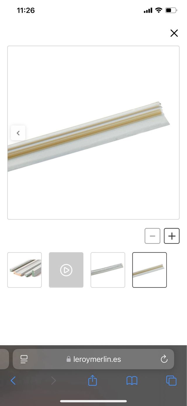 Kit Corredera 105 Blanco Leroy Merlin