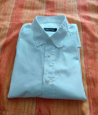 Camisa Massimo Dutti XL blanca