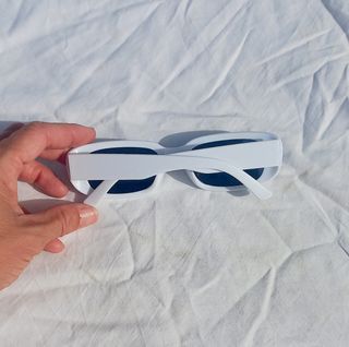 Gafas sol blancas - rectangulares