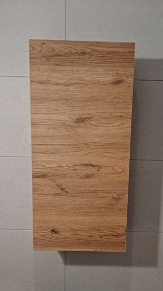 Mueble baño madera - 1 ud.