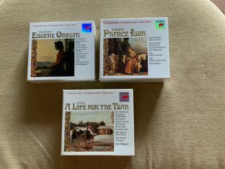 OPERAS RUSAS 8 CD’S TCHAIKOSKY/BORODIN/GLINKA 