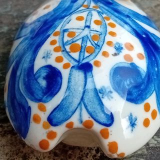 Coniglio salsiera  ceramica  Spagnola vintage 