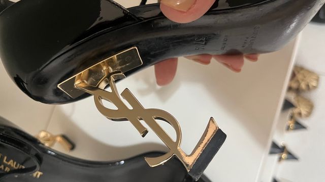 Sandali Saint Laurent - neri