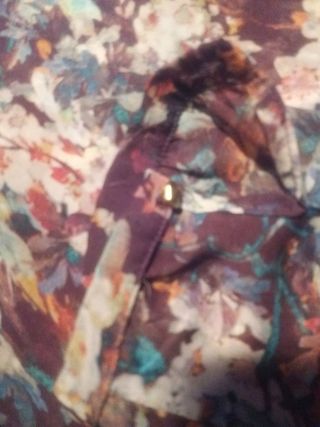 Blusa floral multicolor