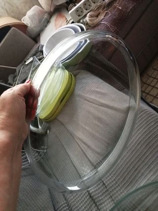 2 Bandejas de cristal Pyrex ovaladas